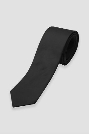 کراوات مشکی مردانه میکروفیبر Abbate - کد 924274041