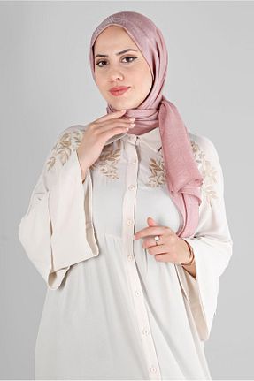 شال صورتی زنانه پلی استر Alvina - کد 805971179