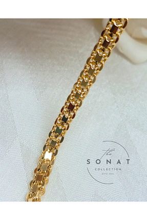 گردنبند استیل ( فولاد ) طلائی زنانه استیل (فولاد) Sonat Collection - کد 924281718