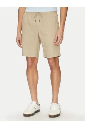شلوارک و برمودا بژ مردانه کتان Tommy Hilfiger - کد 924171936