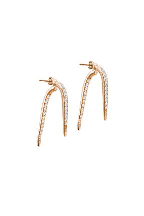 گوشواره نقره قرمز زنانه 925 عیار Shiny Spectra - کد 924289335