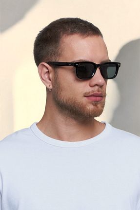 عینک آفتابی مشکی زنانه 50 REN EYEWEAR - کد 921935057