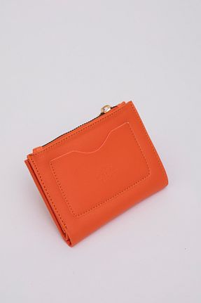 کیف پول نارنجی زنانه سایز متوسط Shaka - کد 774372518