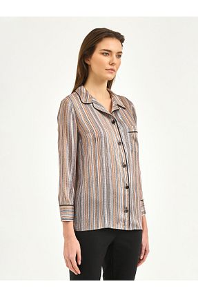پیراهن طوسی زنانه رگولار Karaca - کد 924291094
