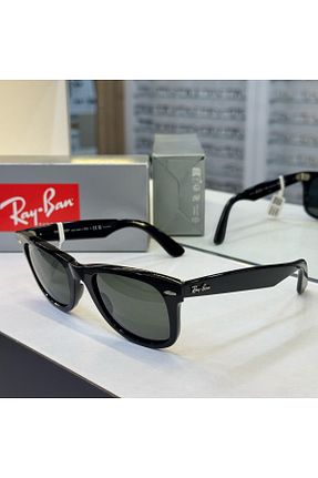 عینک آفتابی مشکی زنانه 50 Ray-Ban - کد 924749061