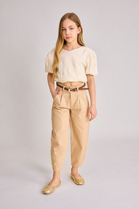بلوز نباتی بچه گانه ساده Defacto - کد 809013461