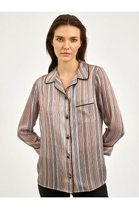 پیراهن طوسی زنانه رگولار Karaca - کد 924291094