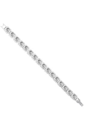 دستبند نقره سفید زنانه 925 عیار Silveranka - کد 830582988