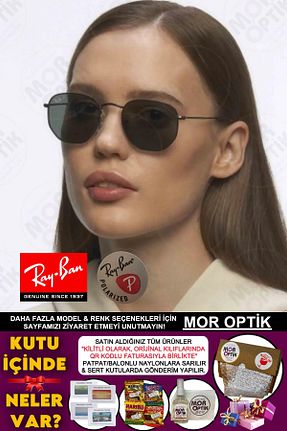 عینک آفتابی مشکی زنانه پلاریزه Ray-Ban - کد 782904794