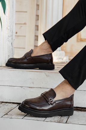 کفش کلاسیک قهوه ای مردانه lavishoes - کد 924315443