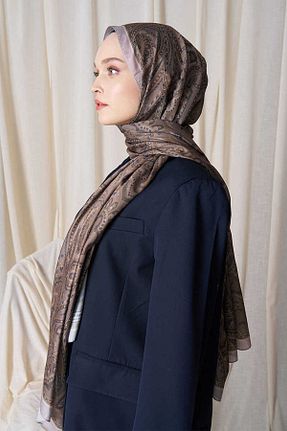 شال سبز زنانه پنبه ای Madame Polo - کد 924316211