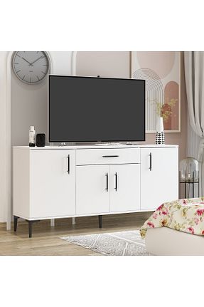 میز و پایه تلویزیون سفید Suntalam Betroya - کد 924314681