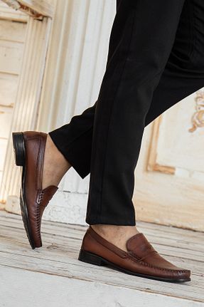 کفش کلاسیک قهوه ای مردانه lavishoes - کد 924316947