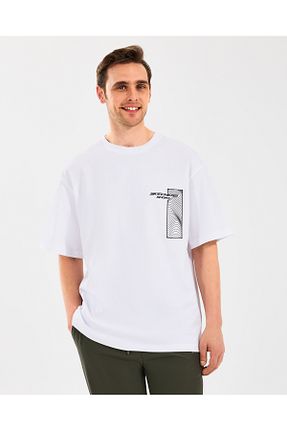 تیشرت اسپرت سفید مردانه رگولار Skechers - کد 924314092