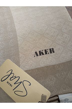 شال قهوه ای زنانه پلی استر Aker - کد 924780440