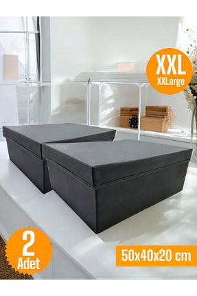 جعبه نگداری طوسی پارچه Balkan Room - کد 924329455