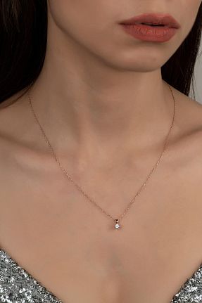 گردنبند نقره زنانه 925 عیار Swarovski - کد 770238067