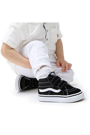 کفش پیاده روی مشکی بچه گانه جیر Vans - کد 738790608