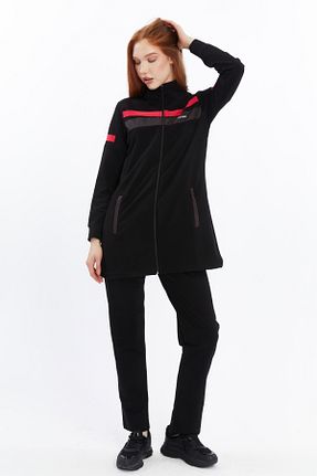 ست گرمکن حجاب مشکی بچه گانه رگولار POLO SPEED - کد 927268894