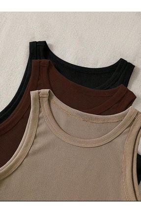 بلوز رنگی زنانه یقه هالتر bemmoda - کد 924354895