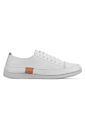 کفش اسنیکر سفید زنانه بند دار LAL SHOES & BAGS - کد 924798203