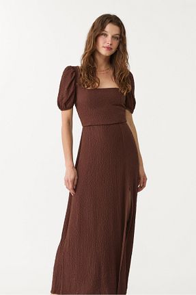 لباس قهوه ای زنانه بافتنی Stradivarius - کد 924357881