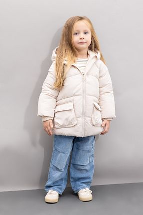 کاپشن نباتی بچه گانه رگولار Defacto - کد 848425639