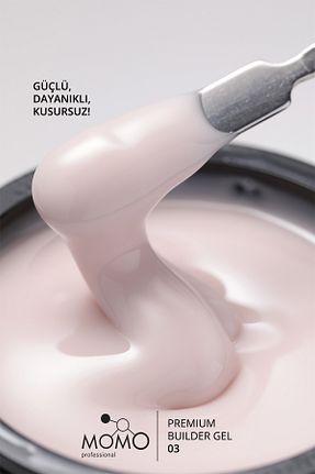 لاک ناخن دائمی بژ MOMO professional - کد 830586867