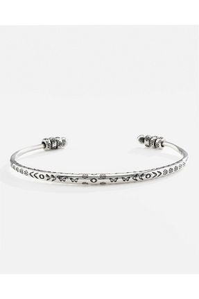 دستبند نقره سفید مردانه 925 عیار MEKS PRIVE - کد 924353894