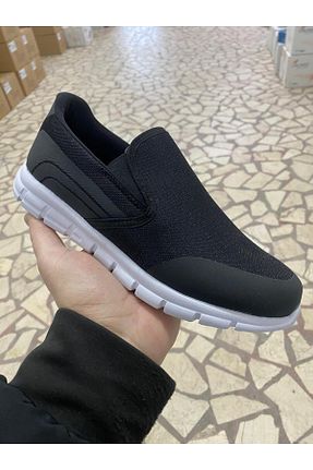 کفش اسنیکر مشکی مردانه بدون بند Calsido - کد 900859596