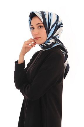 روسری آبی Bursa İpek - کد 924359496