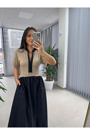لباس مشکی زنانه بافتنی caddstore - کد 924366209