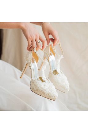 کفش مجلسی نباتی زنانه پاشنه نازک EYLÜL SHOES 35 - کد 924361141