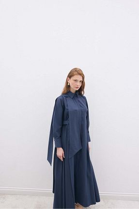 لباس حجاب سرمه ای رگولار SENA GÜVEN - کد 924367248