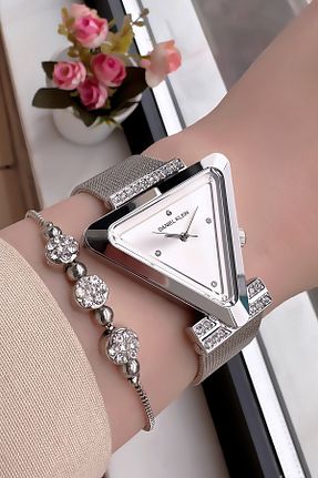 ساعت مچی متالیک زنانه 38 میلی متر Daniel Klein - کد 924382261
