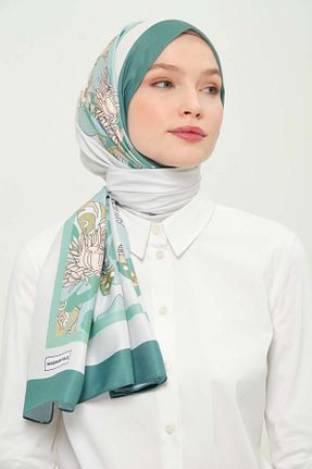 شال رنگی زنانه پلی استر Madame Polo - کد 924383023