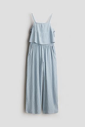 سرهمی آبی بچه گانه بند دار H&M - کد 925039029