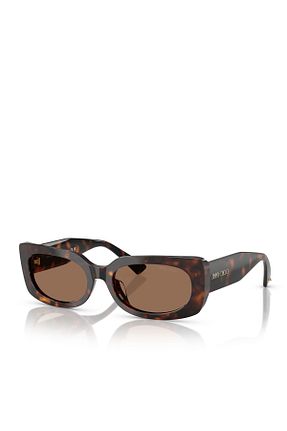 عینک آفتابی رنگی زنانه مستطیل Jimmy Choo - کد 924391882