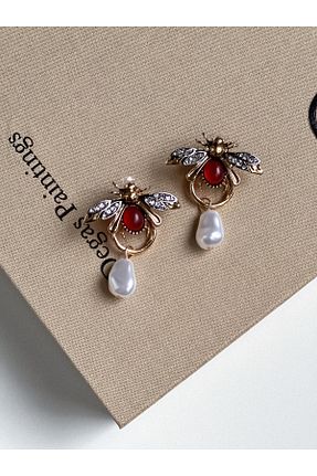 گوشواره استیل (فولاد) رنگی زنانه استیل (فولاد) YENGEÇ - کد 924263066
