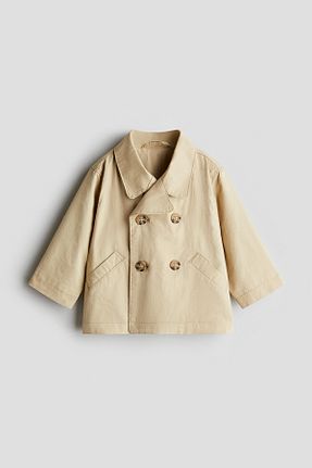پالتو پشمی بژ بچه گانه رگولار H&M - کد 924395898