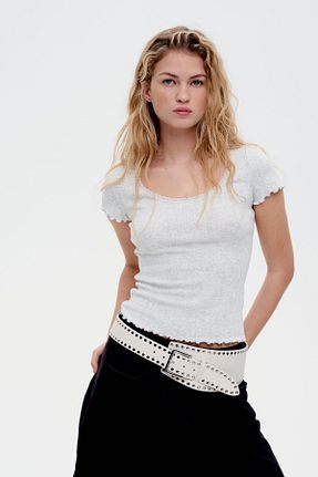 بادی طوسی زنانه H&M - کد 924395948
