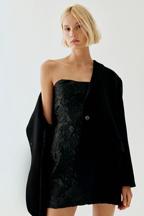 لباس مشکی زنانه بافتنی H&M - کد 924396435