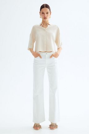 پیراهن بژ زنانه رگولار H&M - کد 925039313