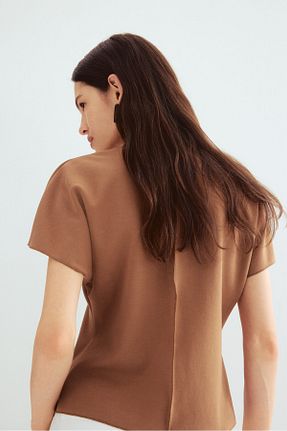 رویه بژ زنانه یقه هفت H&M - کد 924395812