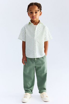 شلوار جین سبز بچه گانه پاچه ساده H&M - کد 925038783