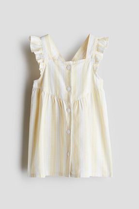 لباس زرد بچه گانه بافتنی H&M - کد 924395491
