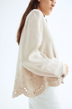 کت بژ زنانه رگولار H&M - کد 924396317