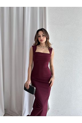 لباس زرشکی بافتنی Mooi Butik - کد 924403852