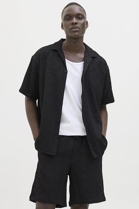 پیراهن مشکی مردانه اسلیم Jack & Jones - کد 924401723