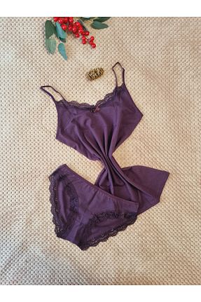 رکابی بنفش زنانه پارچه ای Demirsa Boutique - کد 921999262